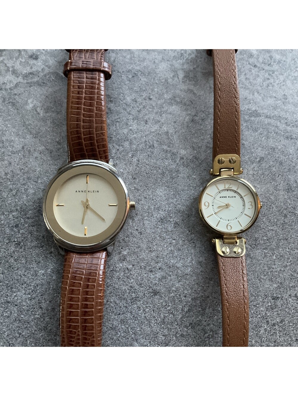 Beautiful Pair Of Anne Klein Womens Watches Both Watches Run Great A10
